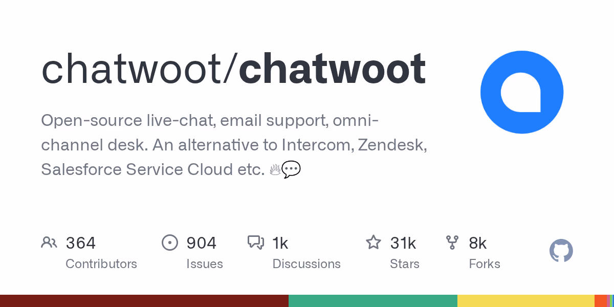 AI资讯：Chatwoot 开源全渠道客服管理系统后台界面