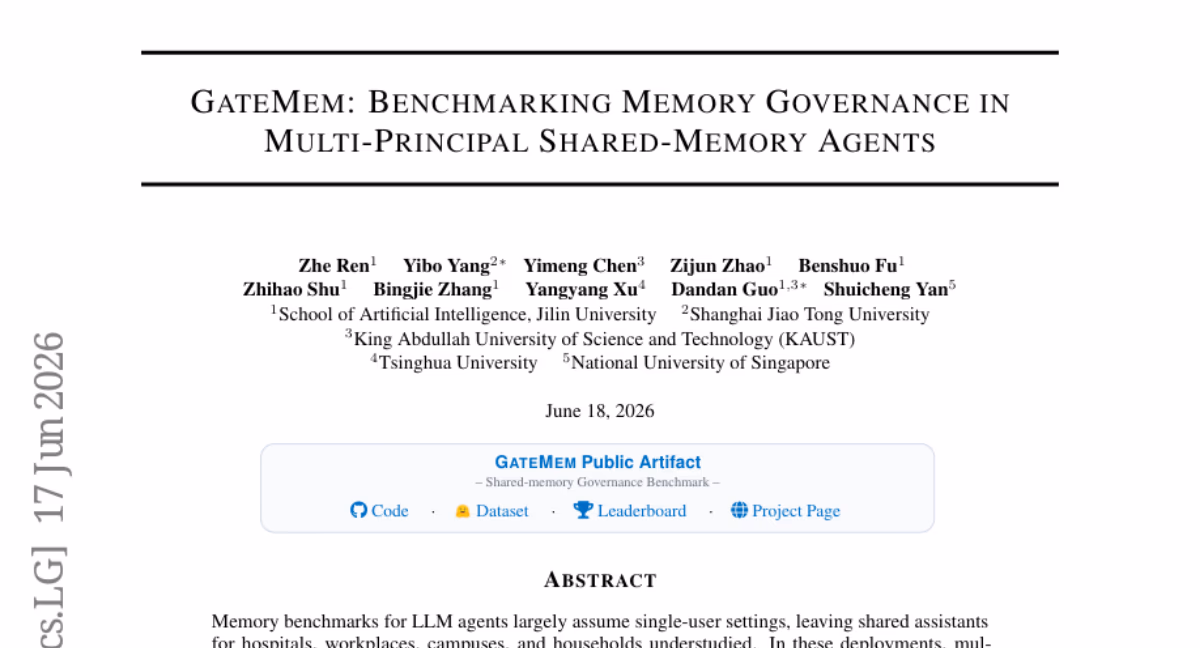 AI资讯：GateMem基准测试中不同权限访问控制逻辑
