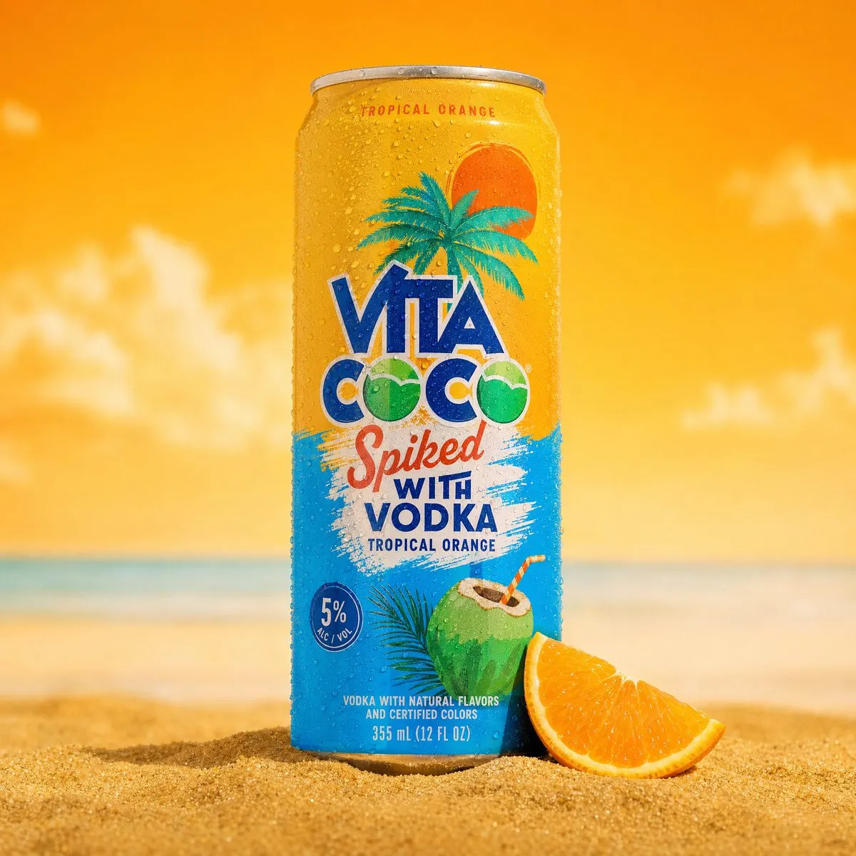 气泡水热带产品摄影