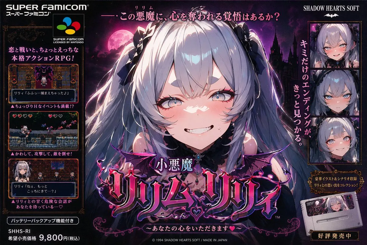 超级任天堂海报风格