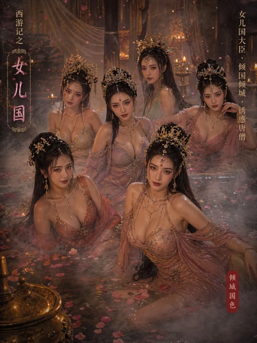 西游记女儿国海报