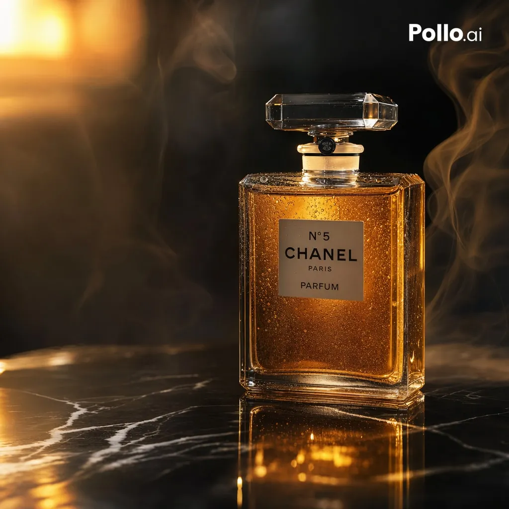 奢华琥珀香水电影感广告