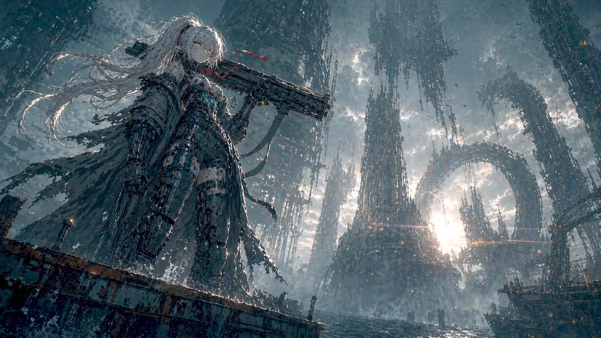 机甲少女海城关键视觉