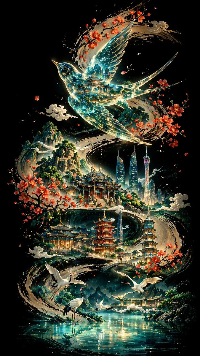 墨曲广州美学海报