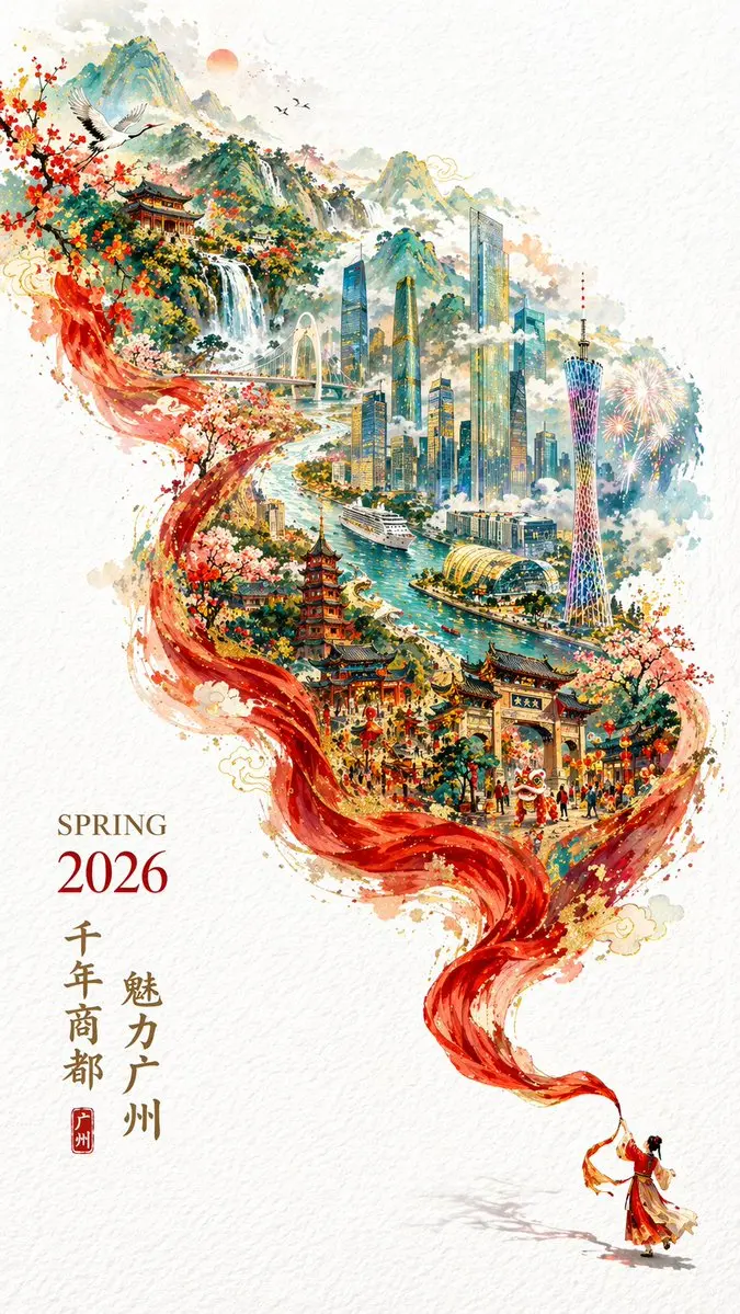 2026春季广州城市海报
