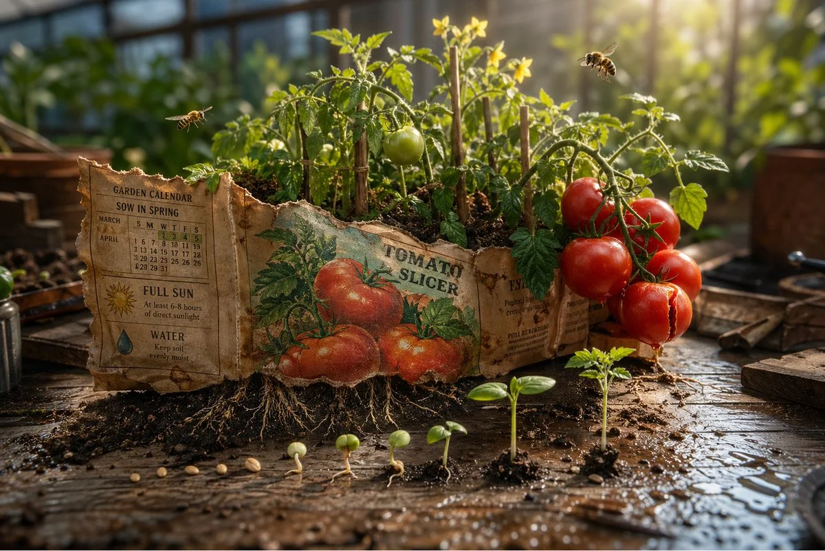 魔法种子包装微缩场景