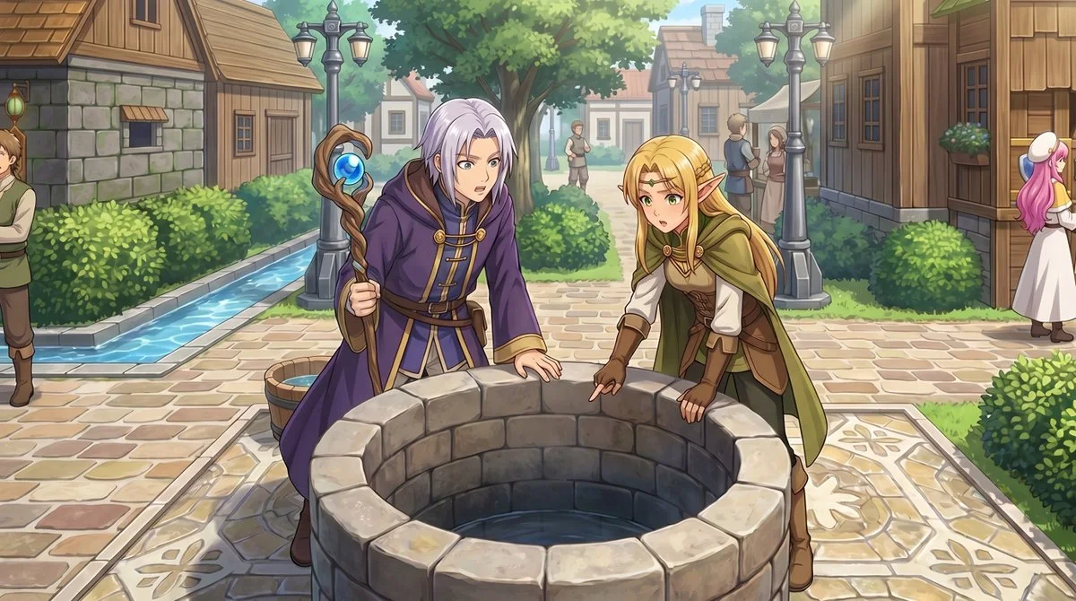 RPG地图转动漫活动场景